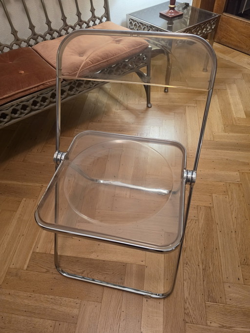 Sedia pieghevole Plia vintage di Giancarlo Piretti per Anonima Castelli – klapstoelen, Metal, Plastic
