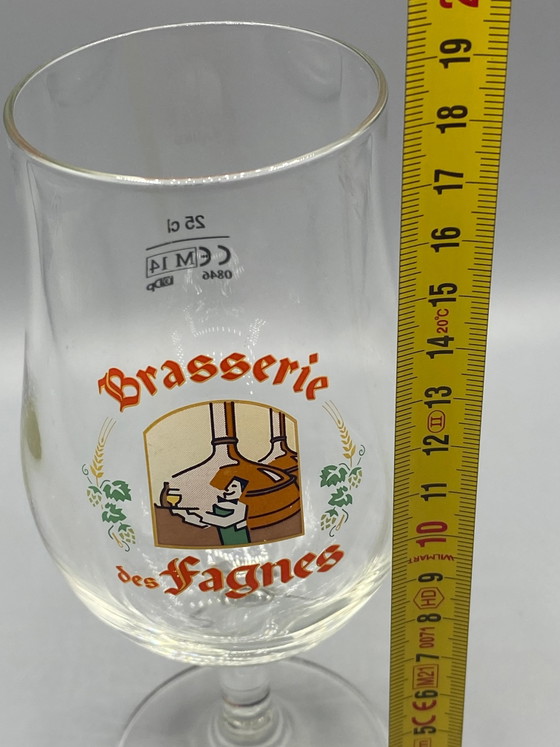 Brasserie des Fagnes Tulpenbierglas met steel – 25 cl – Glazen & Karaffen (photo 4 of 4)
