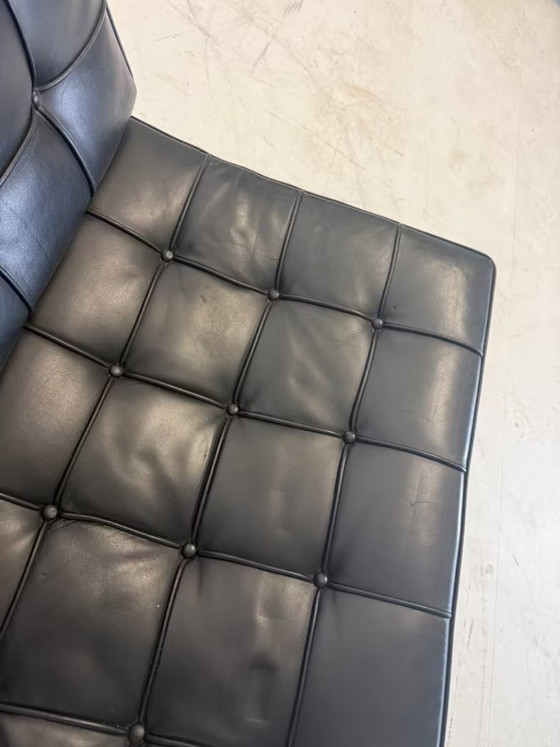 Knoll Barcelona Chair Leather Chair Armchair – Vintage (photo 6 of 14)