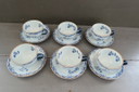 Rörstrand Ostindia Nils Lundström cup + saucer 6 x