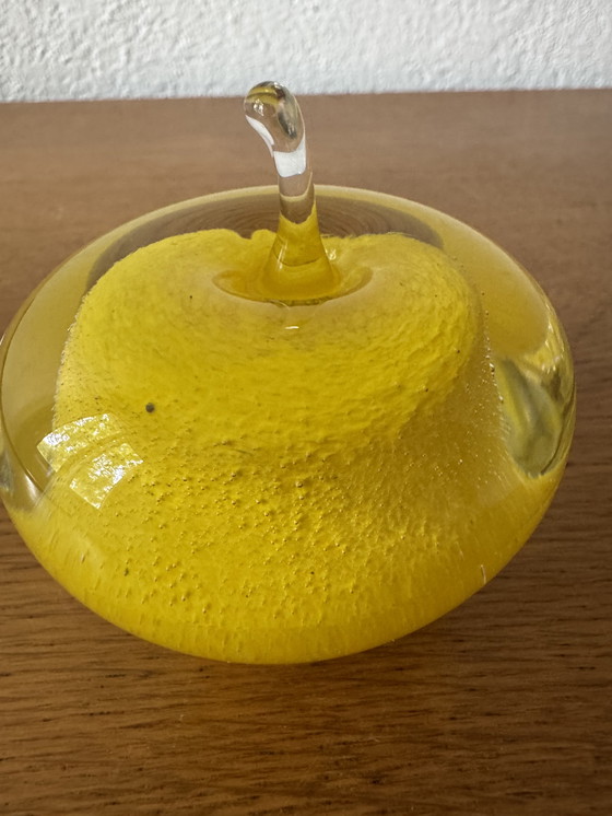 Image 1 of Mela in vetro soffiato IVV, Italia anni '70