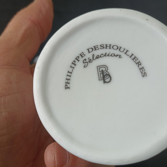 Image 1 of Service exclusif 3 pièces en porcelaine – Philippe Deshoulières (Limoges)