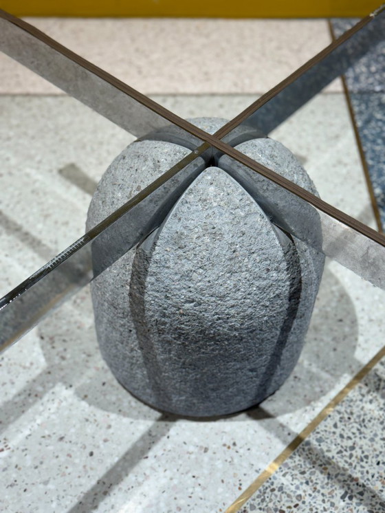 Image 1 of Vintage Paracarro salontafel van Giovanni Offredi voor Saporiti, Italië, jaren 1970