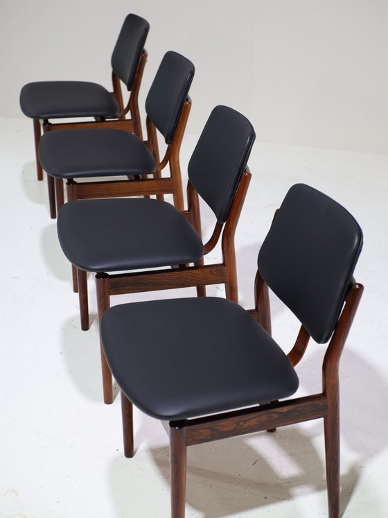 4x Sedie da pranzo Arne Vodder Sibast, danesi degli anni '60 – Wood, Vintage (photo 7 of 12)