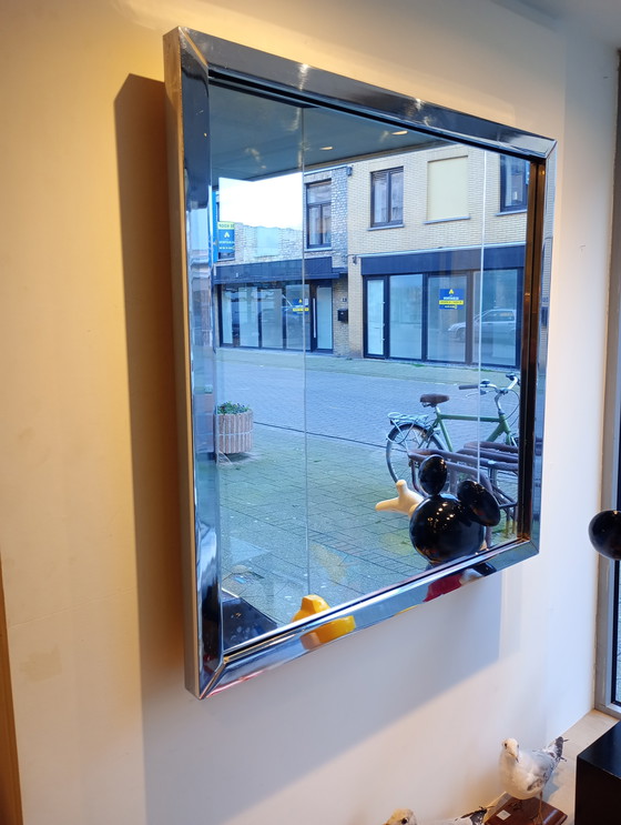 Image 1 of Espejo de metal cromado belgochrome