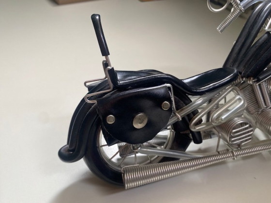 Image 1 of Harley Davidson realizzata a mano (altezza 22 cm - larghezza 35 cm)