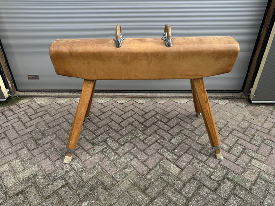 Image 1 of Vintage Gymnastics Horse incl. Stirrups