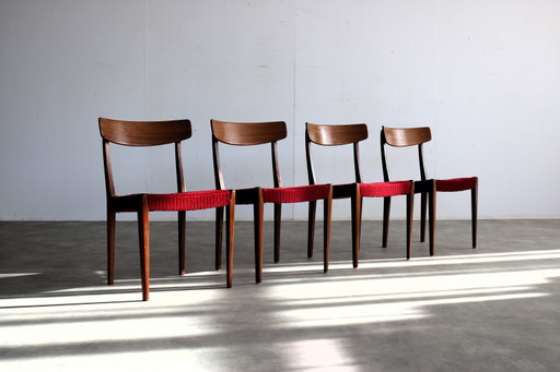 4 sillas de comedor vintage Skaraborgs