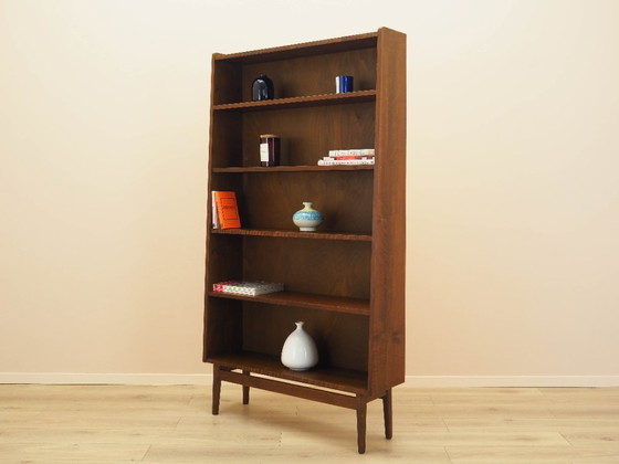 Image 1 of Walnut bookcase, Danish design, 1970s, designer: Johannes Sorth