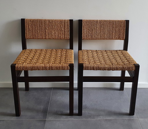 2x chaises de salle à manger vintage
