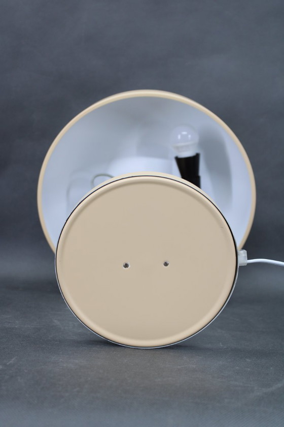 Image 1 of Josef Hurka Napako Mid Century Beige Table Lamp 1970s