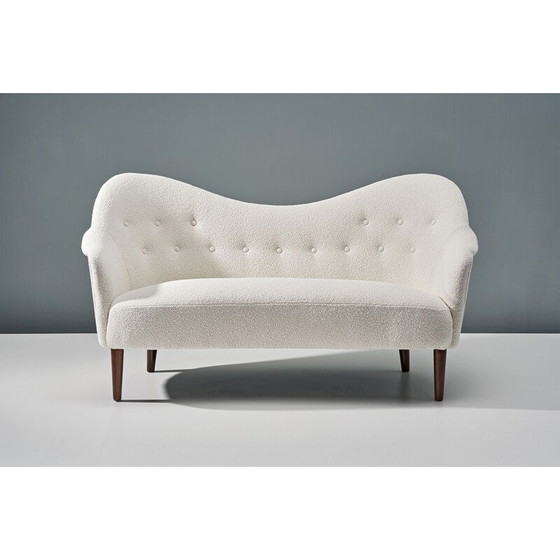 Image 1 of Vintage Carl Malmsten Boucle Samspel Sofa 1956