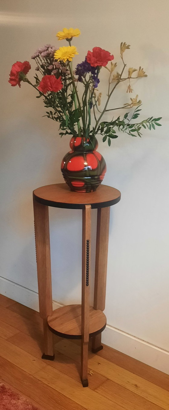 Image 1 of Tavolino/pianta Art Déco unico della scuola di Amsterdam