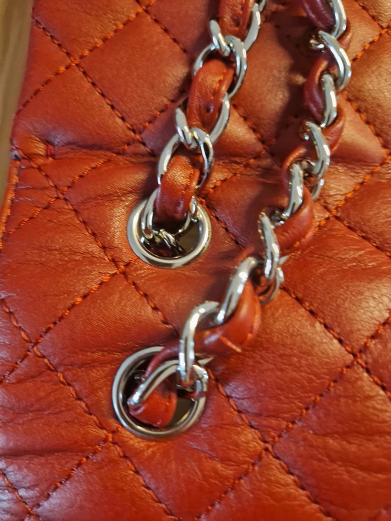 Chanel single flap bag medium wine red – Shoulder bags, Leather, Metal (photo 18 of 18)