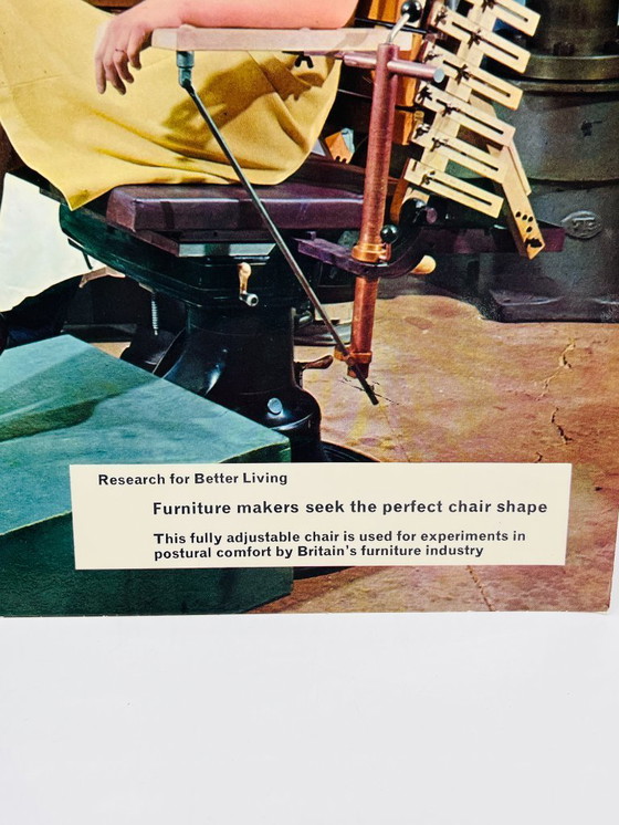 Image 1 of Set di 7 foto in cartone "ricerca per vivere meglio"