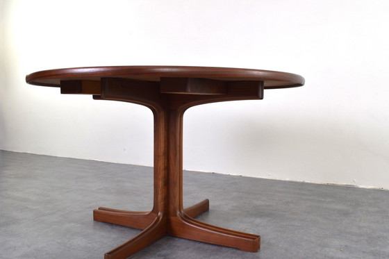 Image 1 of Mid-Century Danish Teak Extendable Dining Table, 1960s.