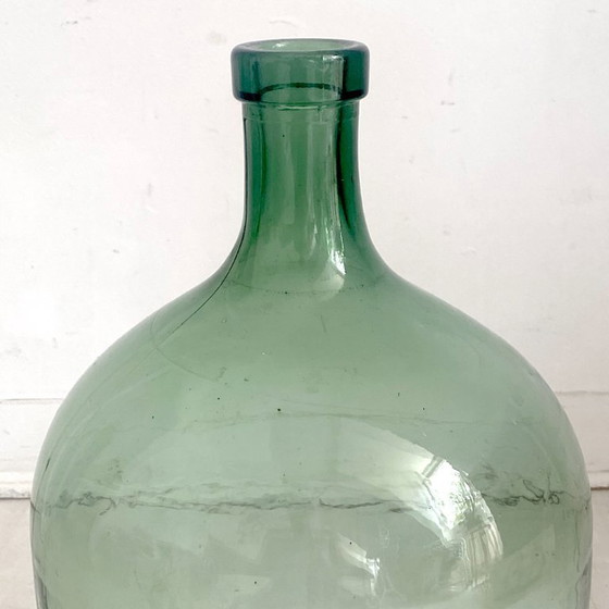 Image 1 of Damigiana vintage verde, 15 litri
