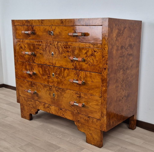 Art Deco Cubist Chest of Drawers