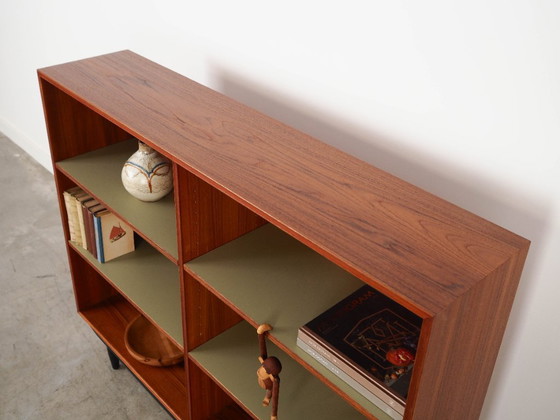 Image 1 of Teakhouten boekenkast, Duits ontwerp, jaren 70, vervaardigd door RT Möbel