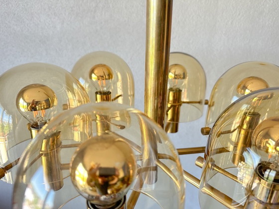 Image 1 of Vintage Amberkleurige Hanglamp