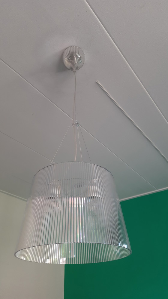 Image 1 of 3x Kartell, GÈ crystal, lampada a sospensione, trasparente