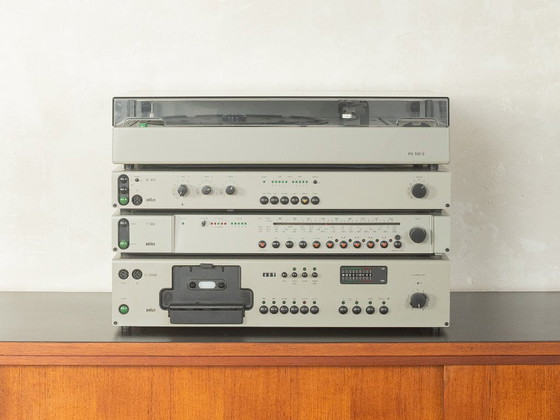 BRAUN Studio Hi-Fi 301 Komplettanlage, Dieter Rams, Braun möbel, Decorative Objects, Metal, Plastic, Grey (photo 8 of 15)