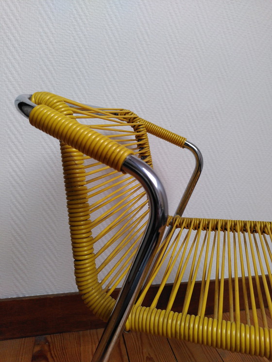 Image 1 of Vintage children's scoubidou armchair