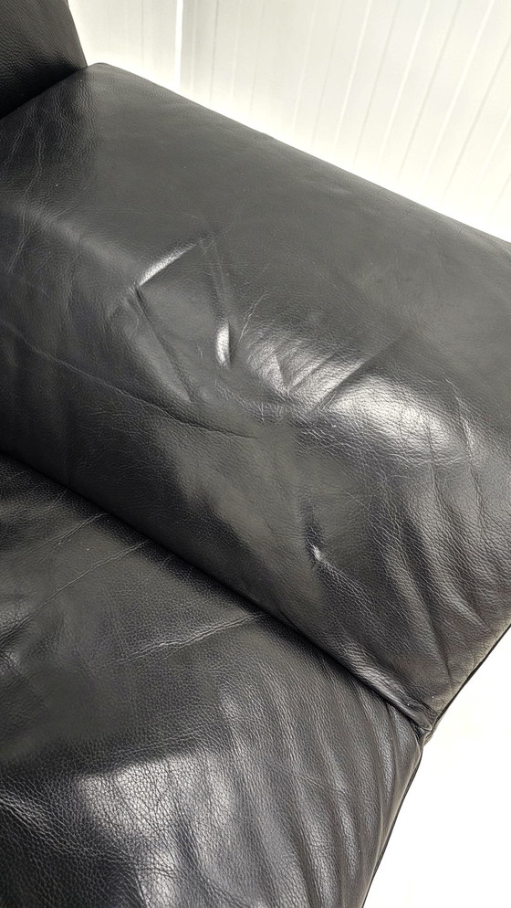 Image 1 of Designo Flyer Leather Couch 