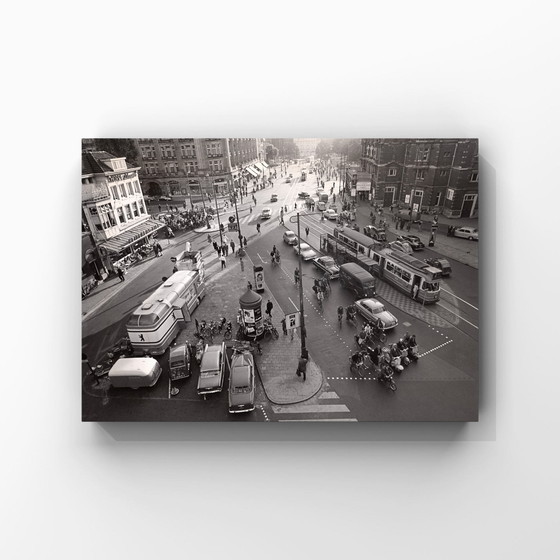 Image 1 of 1x Tráfico en Leidseplein, Amsterdam - 1959