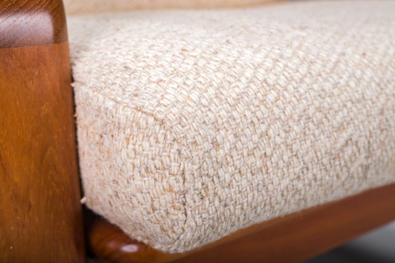 Image 1 of Sedie e ottomane danesi moderne di metà secolo in teak di HS Design, anni Sessanta, set di 3