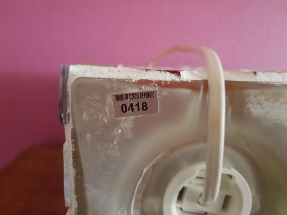 Zeldzame set handgemaakte vintage mozaïek glazen glazen lampen tafellampen vloerlampen in sfeervolle – Retro (photo 11 of 15)