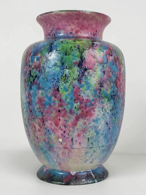 Steingutvase aus dem Morvan – Vasen, Porcelain (photo 2 of 8)