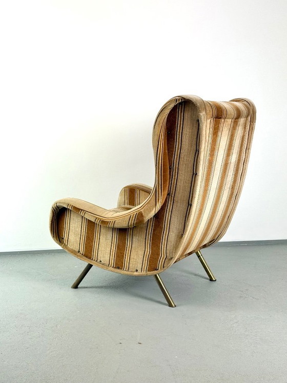 Marco Zanuso "Senior" Poltrona Per Arflex, 1951 – Poltrone, Brass (photo 7 of 13)