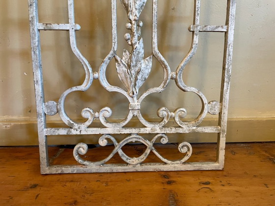 Image 1 of Clôture Garde-corps de porte Garde-corps de fenêtre Fonte antique française