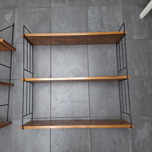 Vintage 1950s-60s wall rack