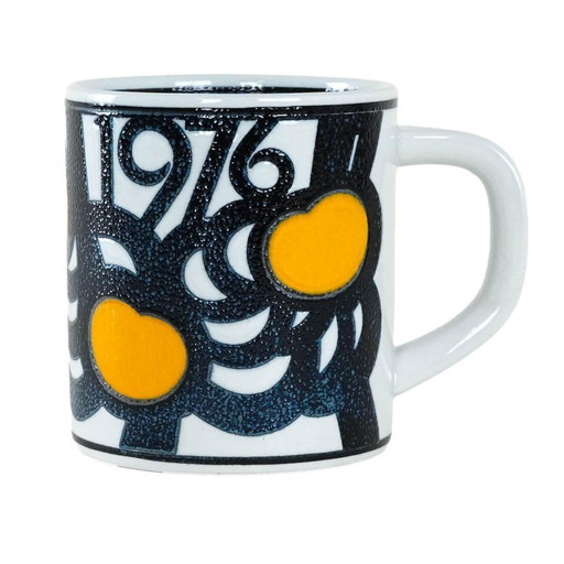 Tazza in porcellana, design danese, 1976, designer: Mogens Andersen, produttore: Royal Copenhagen