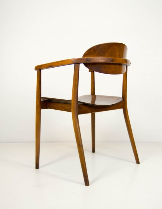 Image 1 of Antonín Suman TON eetkamerstoel, Tsjechoslowakije, 1966