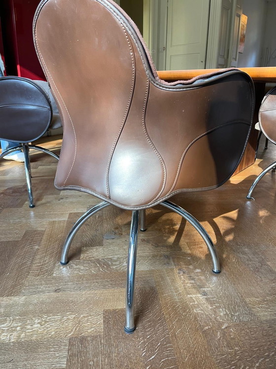Image 1 of 8 sillas de comedor giratorias DePadova