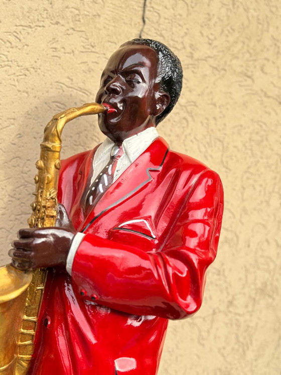 Grande figurine de jazz américaine, années 1960 – Sculptures (photo 6 of 9)