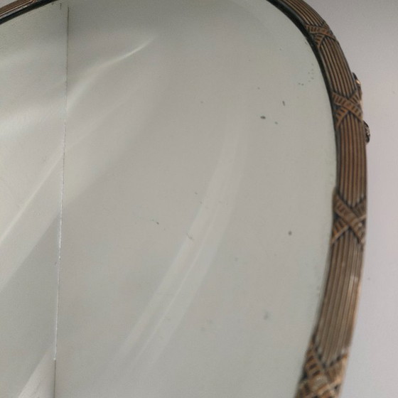 Plateau miroir argenté Art Déco, Carmen, Accessoires de table, Métal, Verre, Klassiek (photo 5 sur 8)