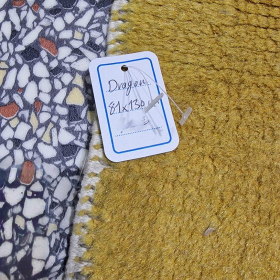 Alfombra china antigua con diseño de dragón – Motivo simbólico, 81 x 130 cm – Wool (photo 4 of 6)