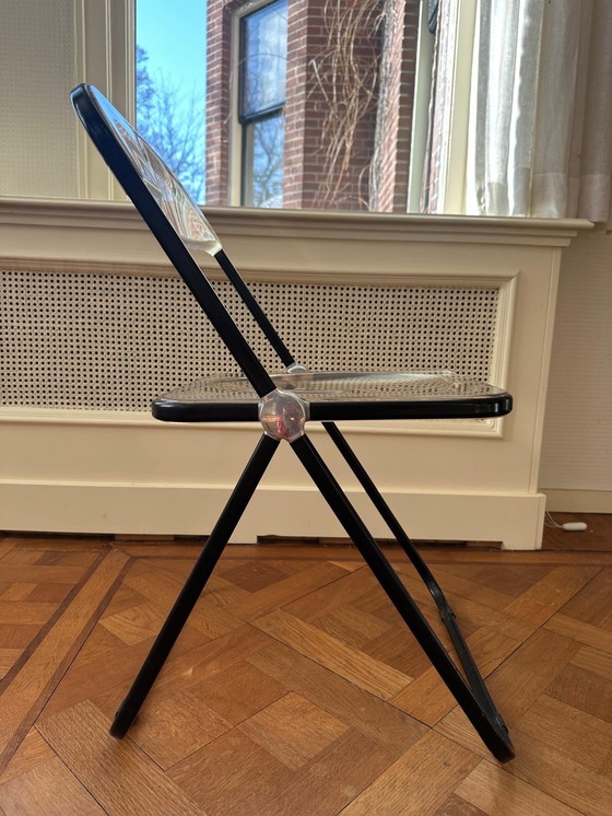 Image 1 of Set of 5 Plia chairs – Giancarlo Piretti for Anonima Castelli