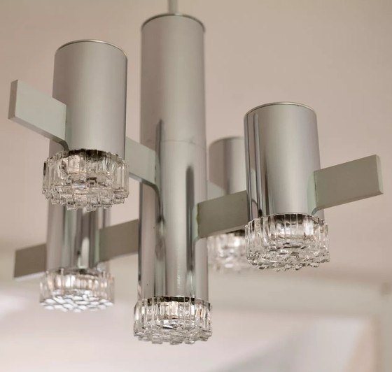 Image 1 of Lustre De La Maison Sciolari 1970