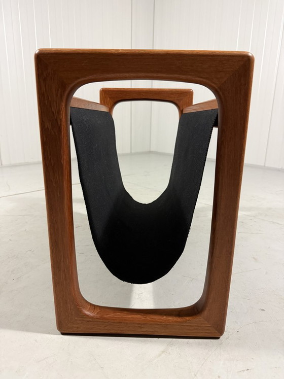 Brink Møbler Teak Magazine Rack Denmark 1960s – Textile (photo 7 of 11)