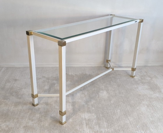 Image 1 of 😍✨ Pierre Vandel Paris - Iconic console table with stretcher, designed by Pierre Vandel Paris ✨😍