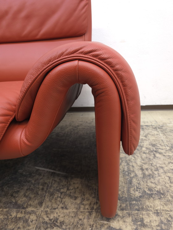 Image 1 of De Sede ds 2011 Divano di design a due posti in pelle divano divano desede