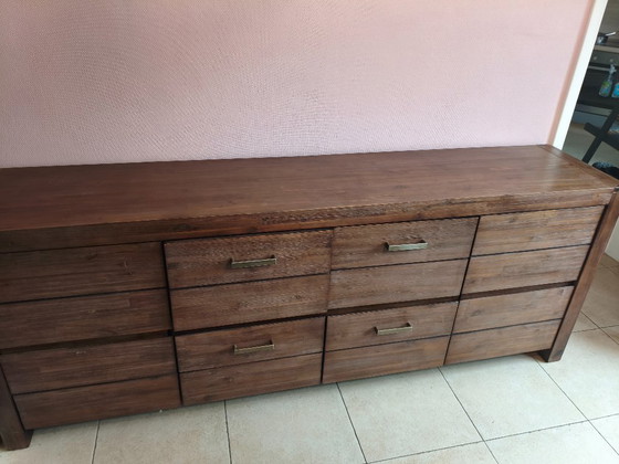 Image 1 of A saisir! Superbe meuble Bahut en bois naturel. Comme neuf