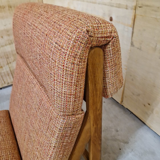 Image 1 of Bernt Rag Chair Petersen Lounge Armchair Reupholstered