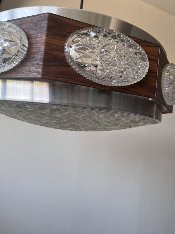 Image 1 of Magnifique suspension vintage Lakro UFO style Space Age - années 60/70