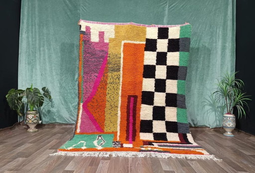 Tapis Berbères Veelkleurige en Laine 250cmx150cm